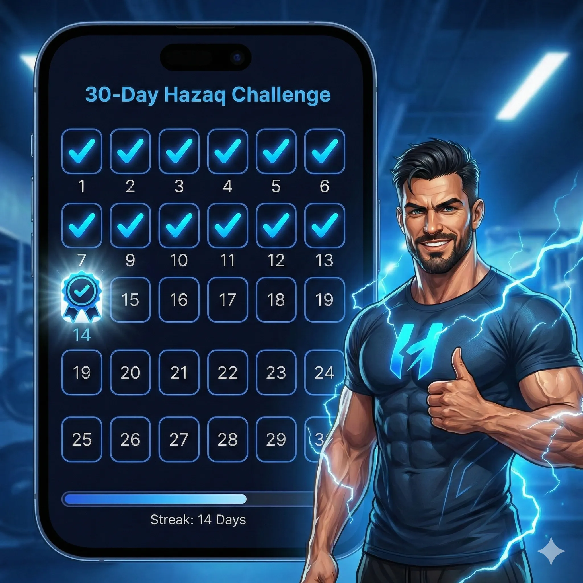 Start with a simple challenge