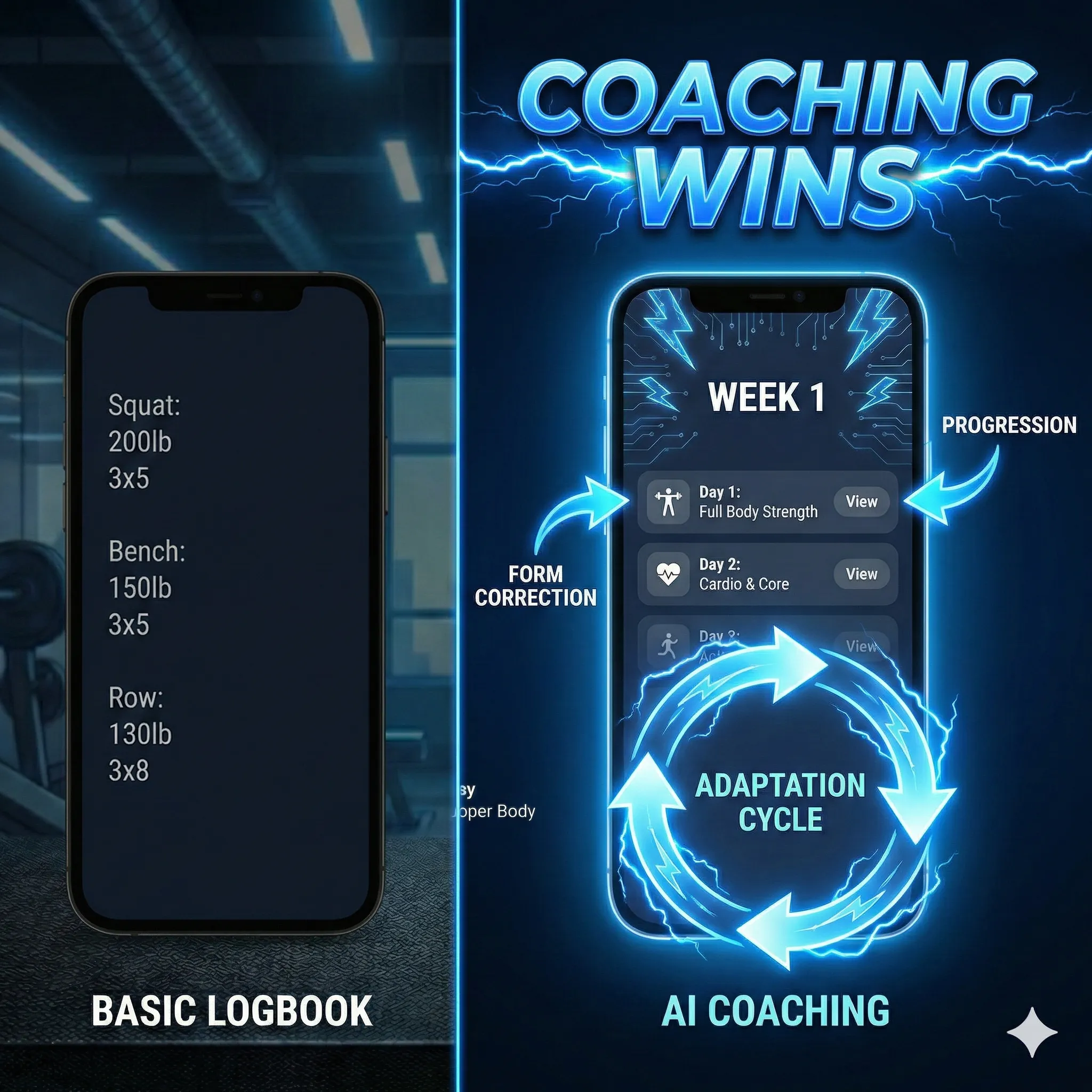 AI coaching vs. tracking